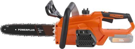 Produktbild Powerplus Dual Power Kettensäge 20V 300mm - exkl. Akku und Ladegerät - 1 Acc. (Akku Kettensäge)
