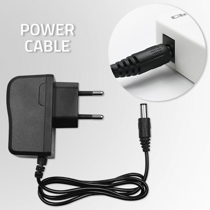 Productafbeelding Qoltec Netzwerk Switch 5x RJ45 Port 100Mbps LAN (5 ports)