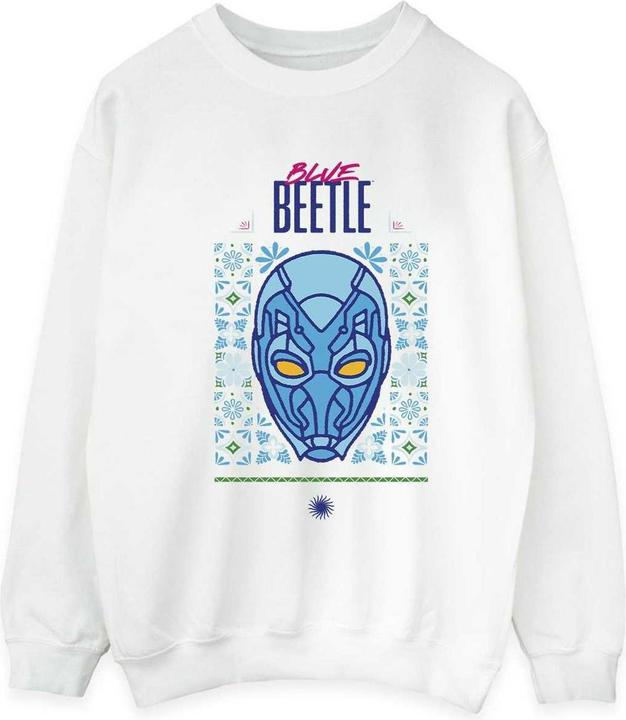 Actual product image Blue Beetle Mens Helmet Sweatshirt (L)