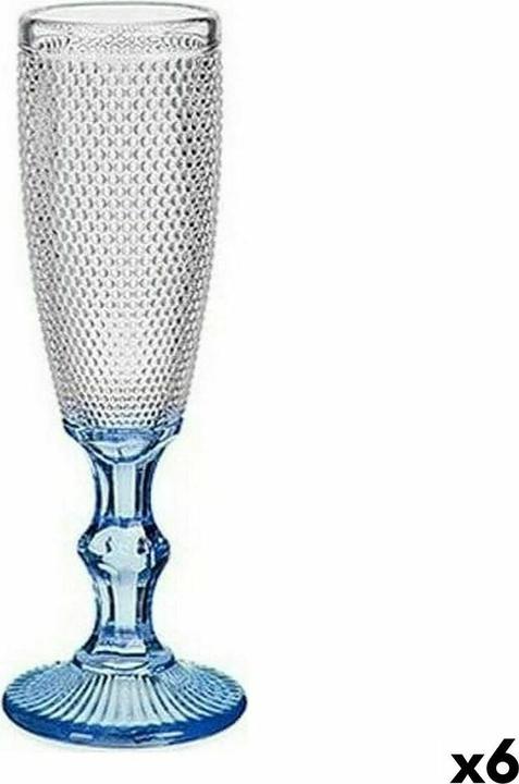 Actual product image Vivalto glas 180 ml (Pack 6 uds) (18 cl, 6 Glasses, Champagne glasses)