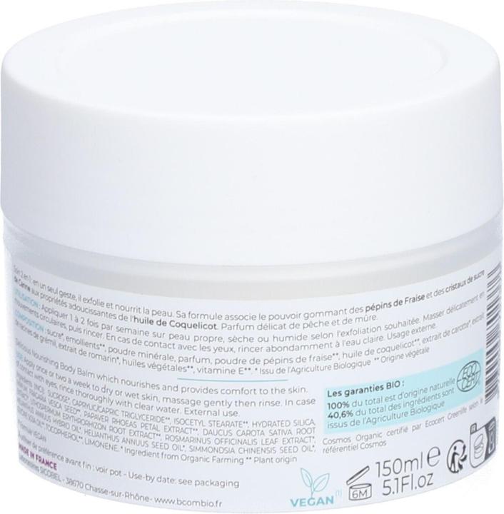 Actual product image BcomBIO Nourishing Organic Body Scrub 150ml (150 ml)