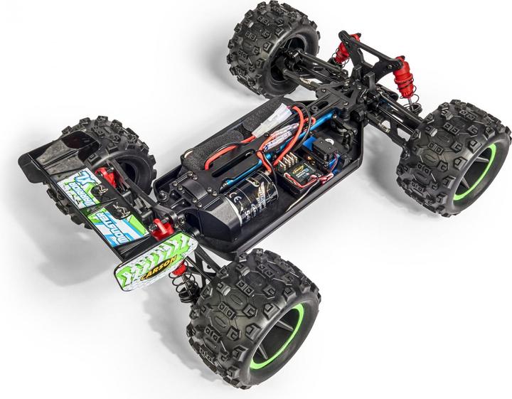 Image du produit Carson X10 Monster Warrior XL 2.0 Electro Brushed Monster Truck 4WD 1:10 100%-RTR (RTR Prêt à fonctionner)
