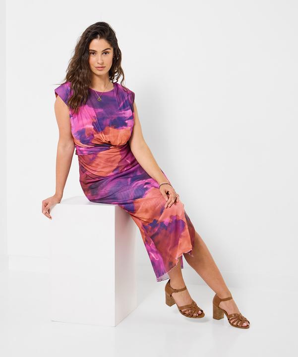 Image du produit Joe Browns Bold Pattern Knotted Waist Mesh Dress (46)