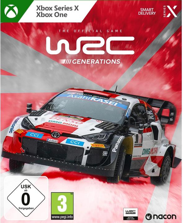 Produktbild Nacon Gaming WRC Generations (Xbox Series X, FR)