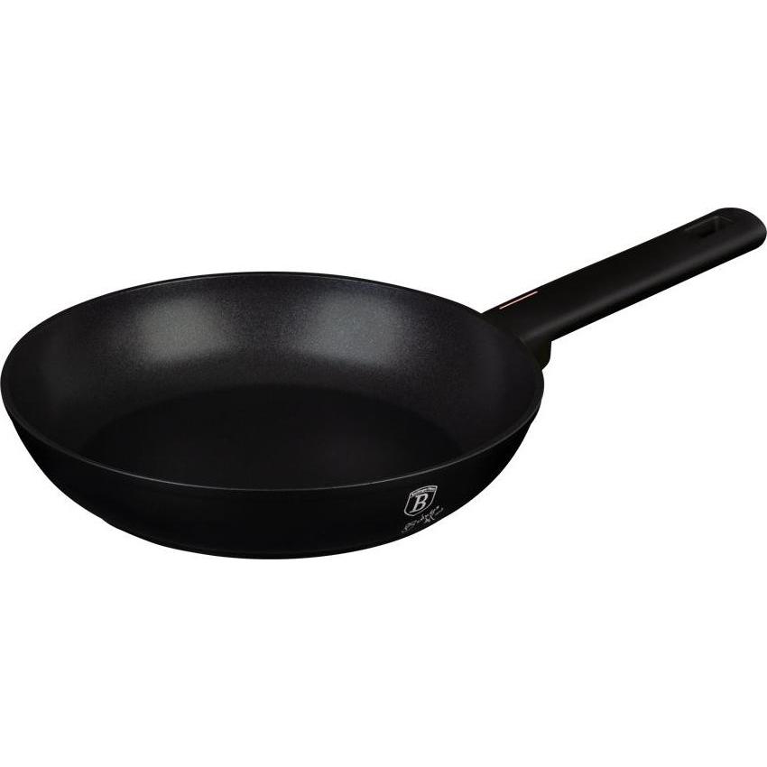 BerlingerHaus Bratpfanne Ø 24cm Monaco Collection, Pfanne + Kochtopf, Schwarz