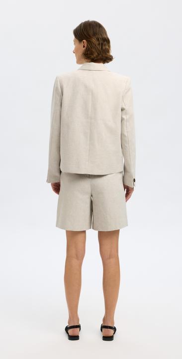 Immagine prodotto Selected Femme Extra Wide Fit Shorts aus Leinengemisch (36)