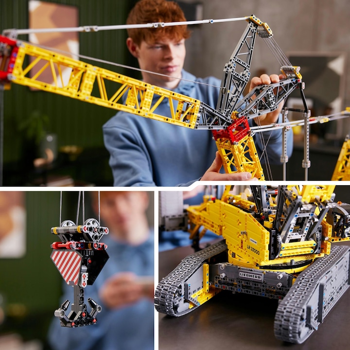 Produktbild LEGO Liebherr LR 13000 Raupenkran (42146, LEGO Technic)