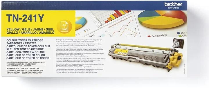 Actual product image Brother Tn-241y (Y)