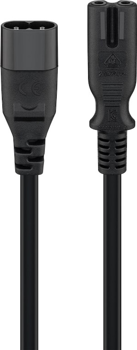Produktbild Goobay Verlängerungskabel (2 m, C7)