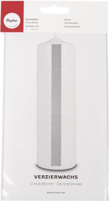 Image du produit Rayher Cire décorative, argent, 2 pièces