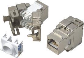 Wantec DATACOM Keystone Cat5e STP celokov beznÃ¡strojovÃ½ (Keystone Modul)