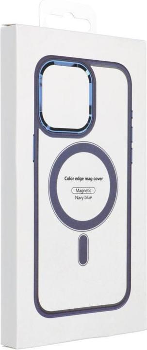 Produktbild OEM Back panel cover COLOR EDGE MAG COVER case compatible with MagSafe for IPHONE 11 navy blue (Apple iPhone 11)