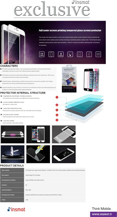 Actual product image Insmat 861-1579 (1 Piece, Samsung Galaxy S24 FE)