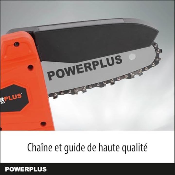 Produktbild Powerplus Dual Power Schnurlose Astsäge 20V 100mm - exkl. Akku und Ladegerät - 1 Acc. (Akku Kettensäge)