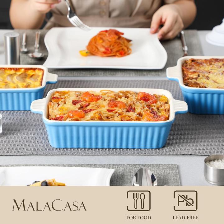 Produktbild Malacasa 4-teiliges Auflaufformen-Set