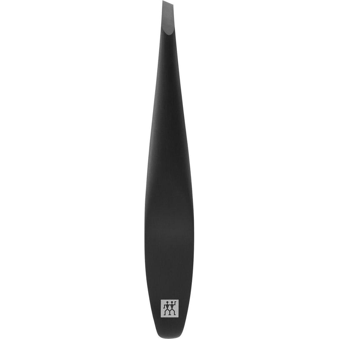 Zwilling, Pinzette, TWINOX M, Pinzette schräg, schwarz