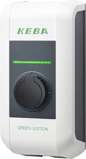 Actual product image Keba Wallbox a-series EN Type2 3p Socket 22kW (Type 2, 22 kW)