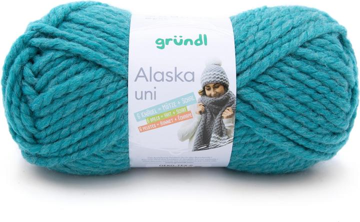 Actual product image Gründl Alaska uni, 100 g (75 m)