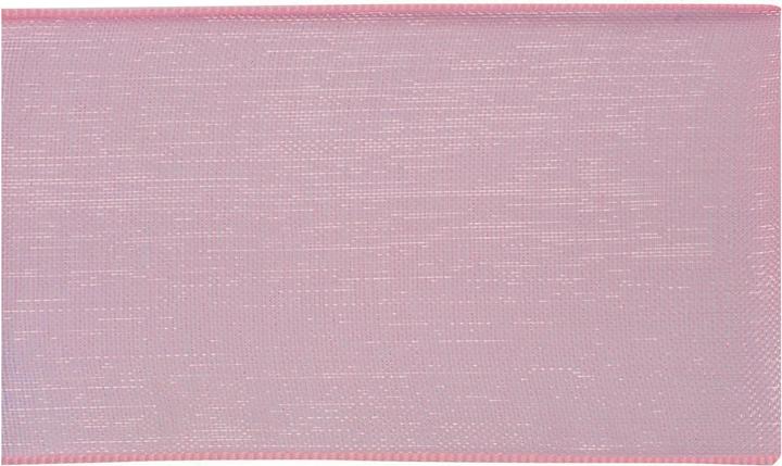 Image du produit Glorex Ruban d'organza 10 mm rose