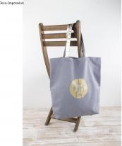 Produktbild Rayher Fashion Shopper, mausgrau, 1 Stück