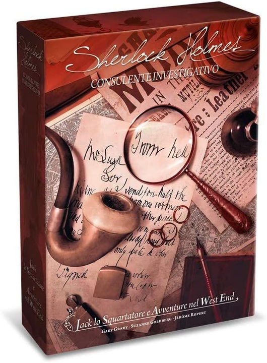 Actual product image Asmodée Sherlock Holmes: Consulente Investigativo - Jack lo Squartatore