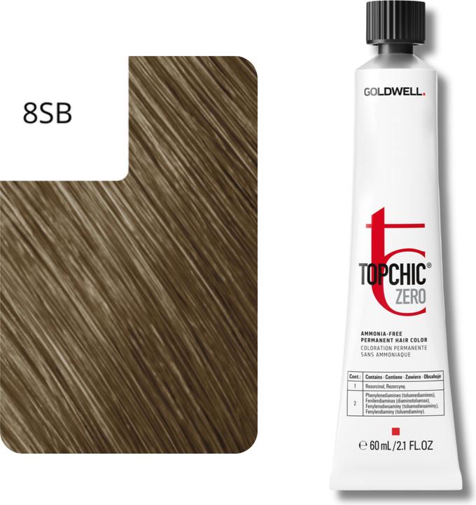 Immagine prodotto Goldwell Topchic Zero - 8SB Biondo Argento Chiaro (8SB - biondo argento chiaro)