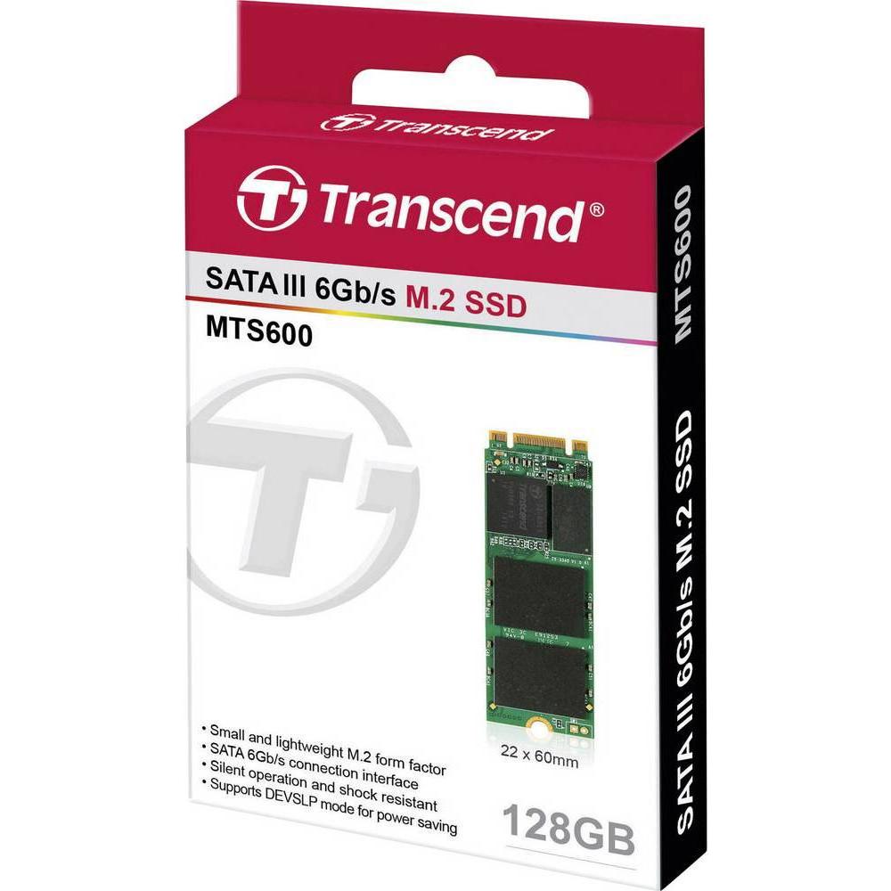 Thumbnail - Transcend MTS600 (128 GB, M.2 2260), SSD