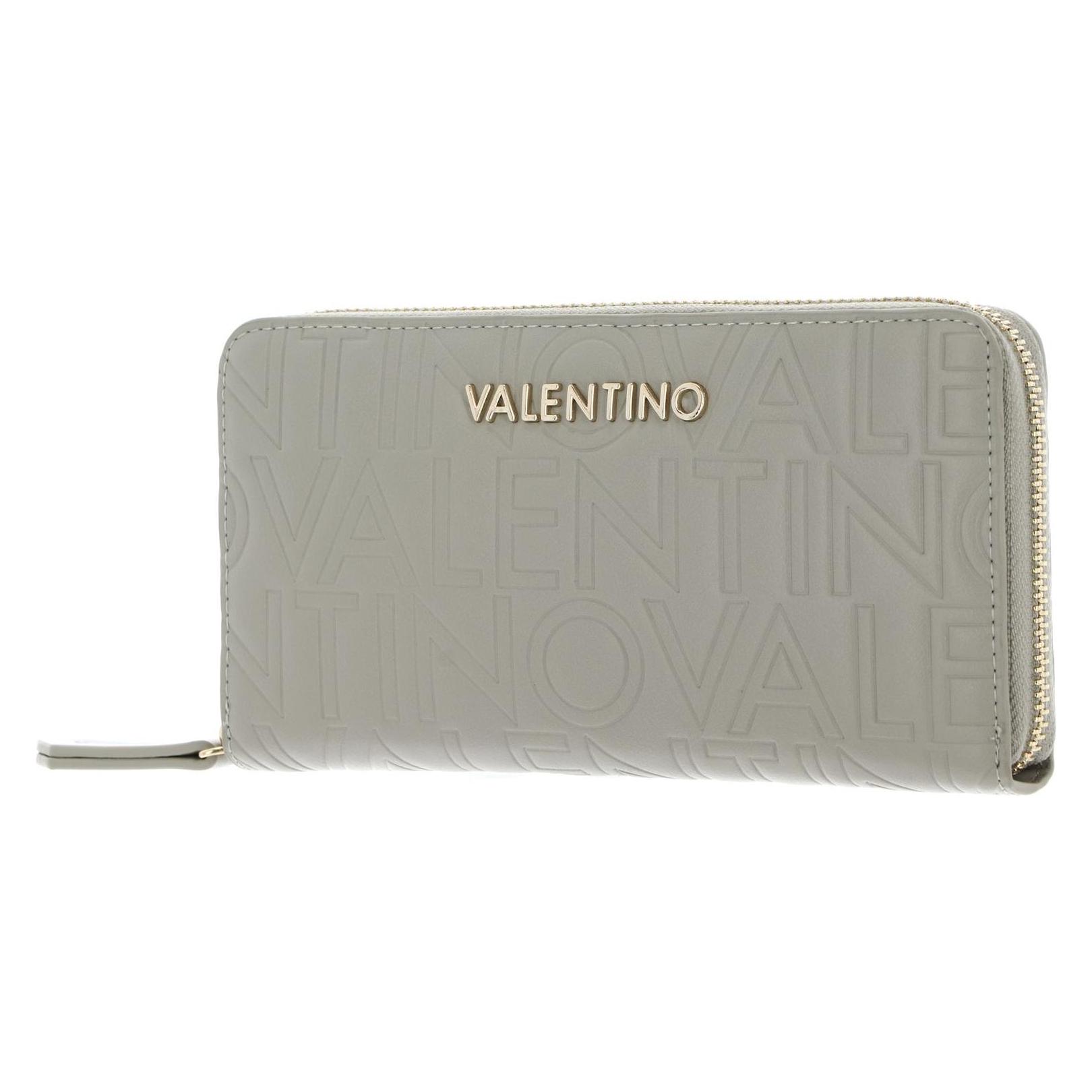 Valentino, Damen, Portemonnaie, Lio Re Zip Around Wallet, Grau