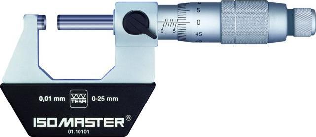 Actual product image Tesa Technology ISOMASTER micrometer Measuring range 0- 25 mm with E (2.50 cm)