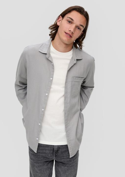 Produktbild S.Oliver Hemd Hemd aus Leinenmix (XS)