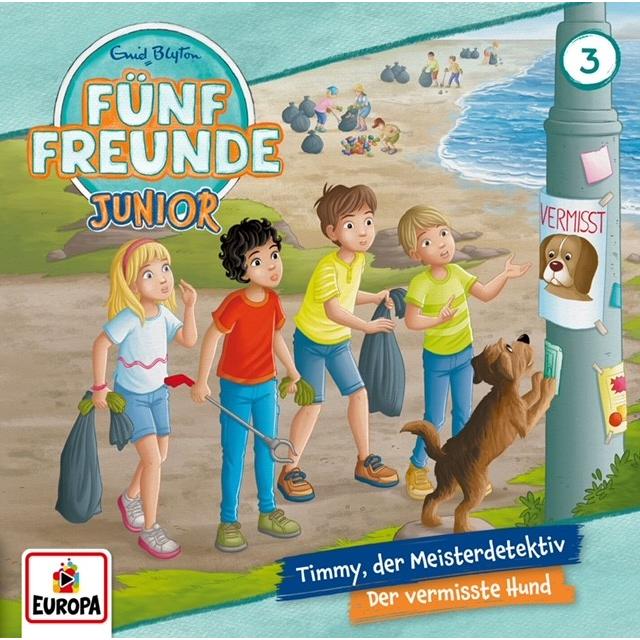 Fünf Freunde Junior 3 - Timmy, der Meisterdetektiv/Der, Hörbücher