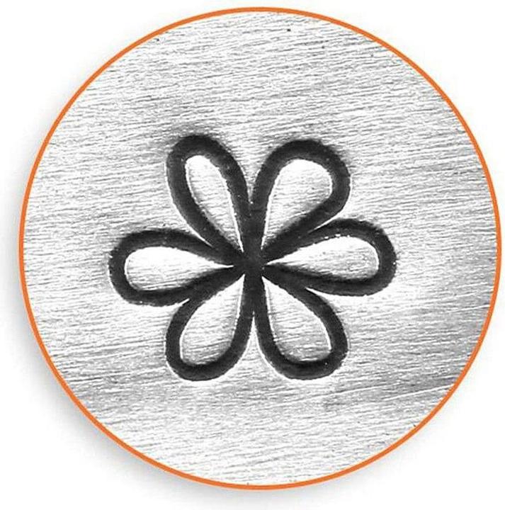 Immagine prodotto ImpressArt Timbro per goffratura Fiore da 6 mm