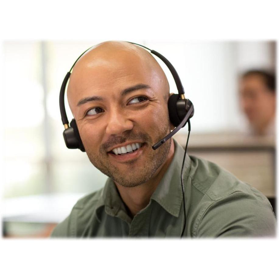 Thumbnail - Poly EncorePro HW520V (Kabelgebunden, USB-A), Office Headset, Schwarz