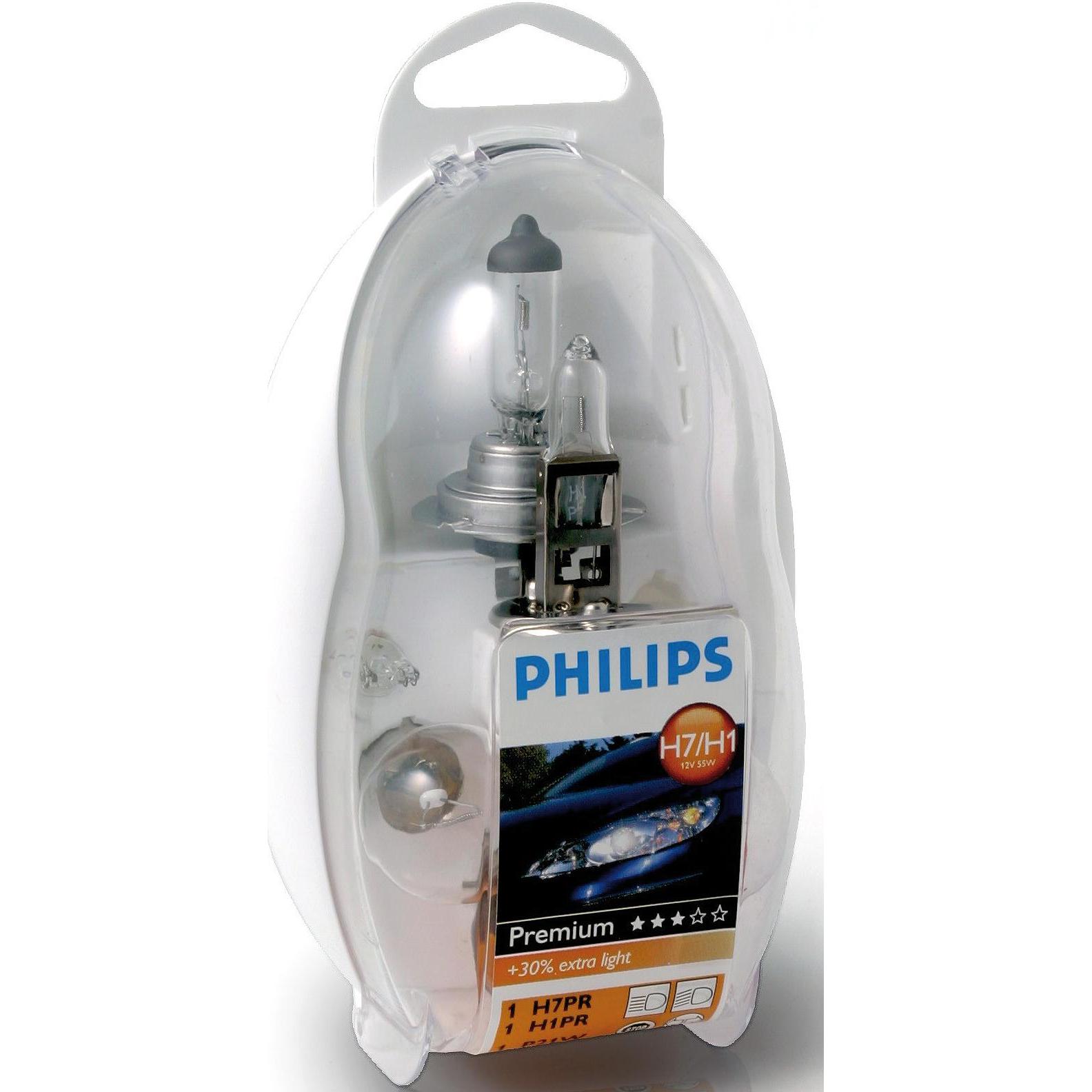 Philips, Illuminazione auto, Kit facile (H7, H1)