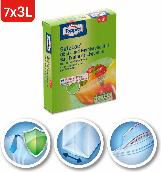 Produktbild Toppits Obst & Gemüsebeutel (7 x)