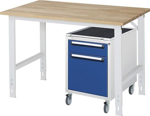 Produktbild RAU Werkbänke Arbeitstisch Tom K Modell 08 1250 x 800 mm Masse (125 cm, 80 cm)