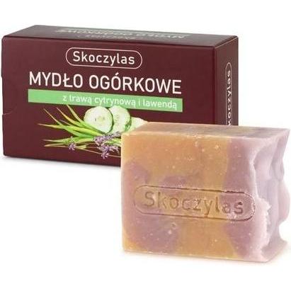 Skoczylas Mydło ogórkowe z Trawą Cytrynową i Lawendą 100g (Flüssigseife) (56496599)