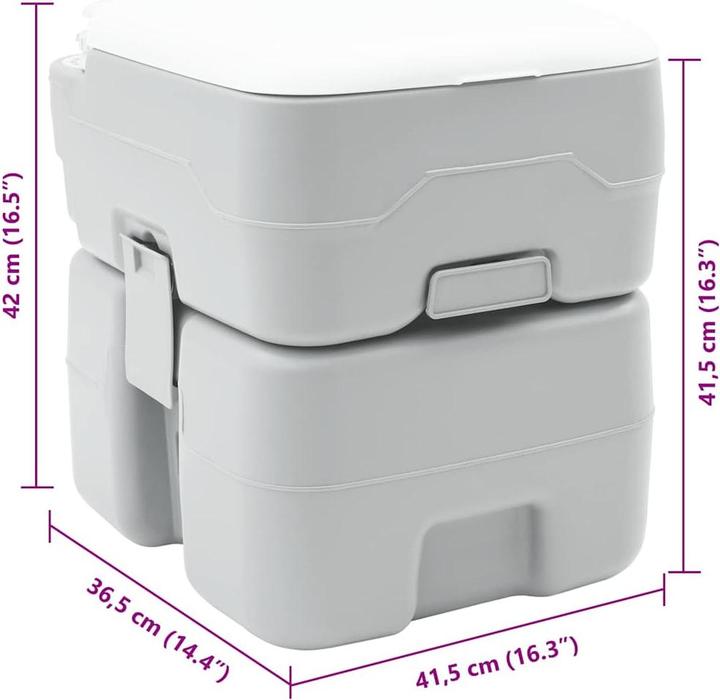 Produktbild vidaXL Camping-Toilette