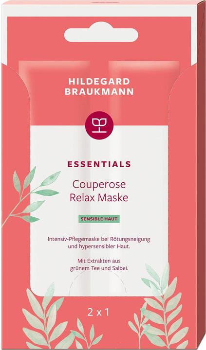 Actual product image Hildegard Braukmann ESSENTIALS Couperose Relax Mask (14 ml)