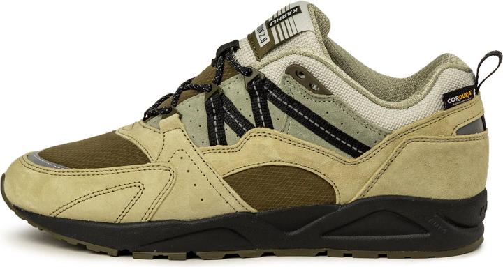 Jet Black, Pale Olive Green
