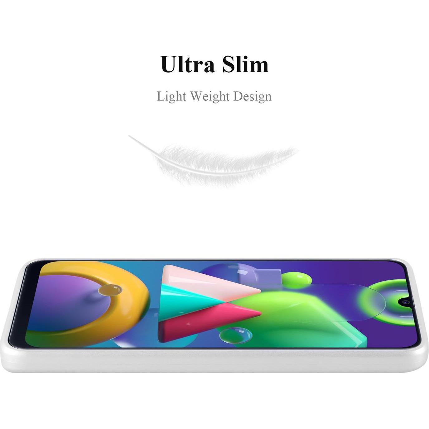 Thumbnail - Cadorabo TPU Matt Metallic Cover (Samsung Galaxy M31), Smartphone Hülle, Silber