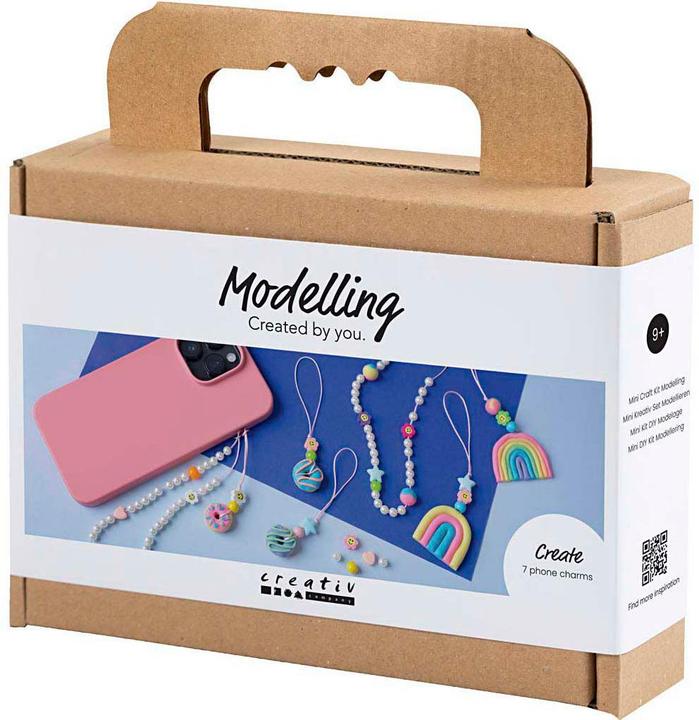 Produktbild Creativ Company Mini Craft Kit Modelling - Mobile charm - assorted colours (977850)