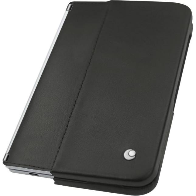 Thumbnail - Noreve Lederschutzhülle (Microsoft Surface Duo 2), Smartphone Hülle, Schwarz