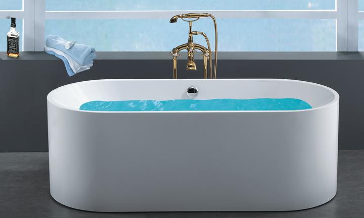 Produktbild Jet-Line Badewanne WETZIKON weiss170x80cm (170 cm, 80 cm)