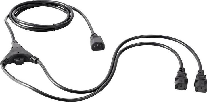 Produktbild Sygonix SY-5042698 Kaltgeräte Anschlusskabel Schwarz 2.35 m (2.35 m)