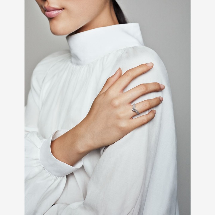 Image du produit Pandora Bague en forme de diadème (60, Argent 925)