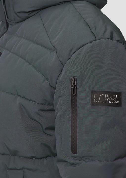 Actual product image S.Oliver Outdoor-Jacke Wasserabweisende Steppjacke mit abnehmbarer Kapuze (4XL)