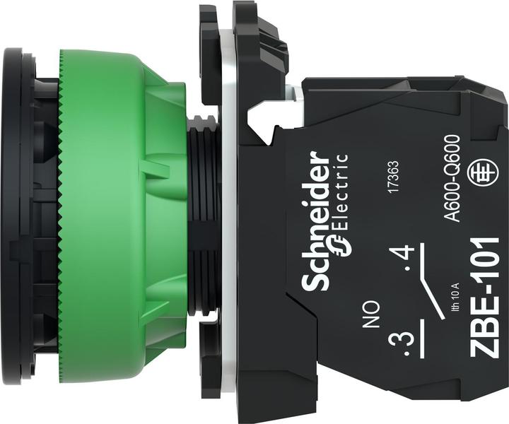 Image du produit Schneider Electric Bouton-poussoir, complet, Flush, plastique, XB5FA3341
