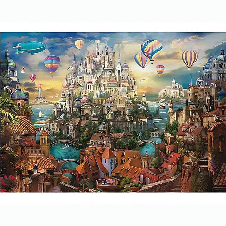 Image du produit Educa Puzzle La ville des rêves 8000 pièces (8000 pièces)