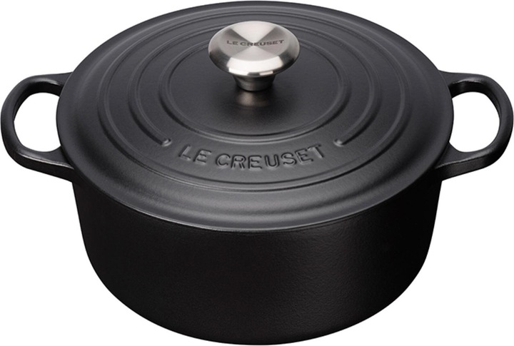 Le Creuset Signature (24 cm, Bräter + Schmortopf, Gusseisen)